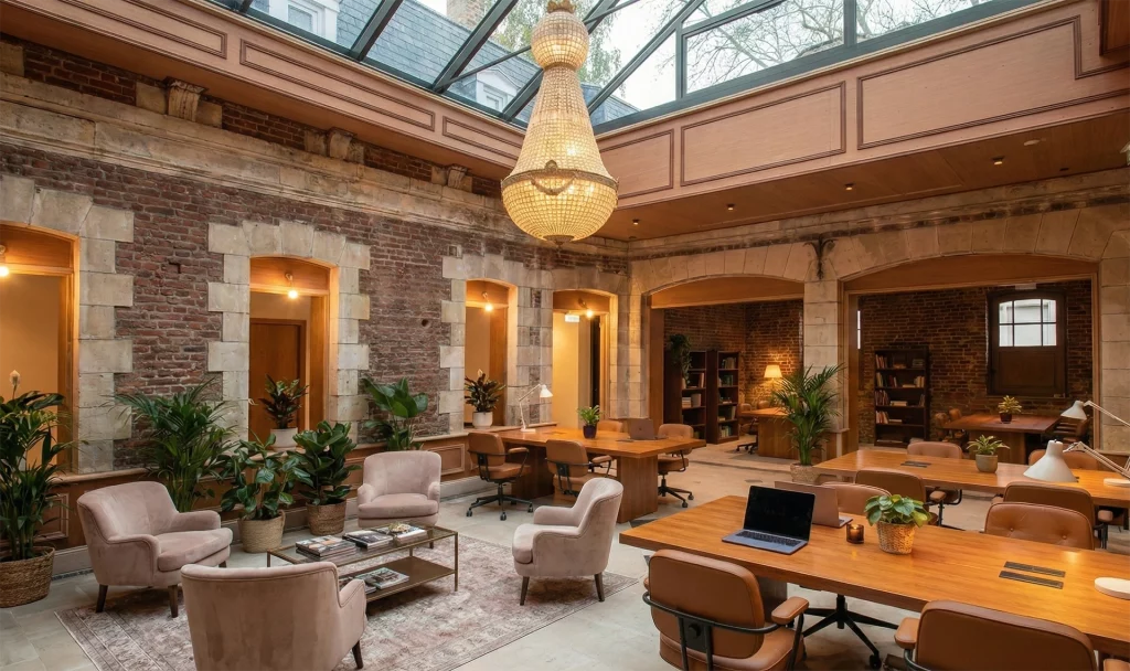 Espace de coworking la Nef paysage