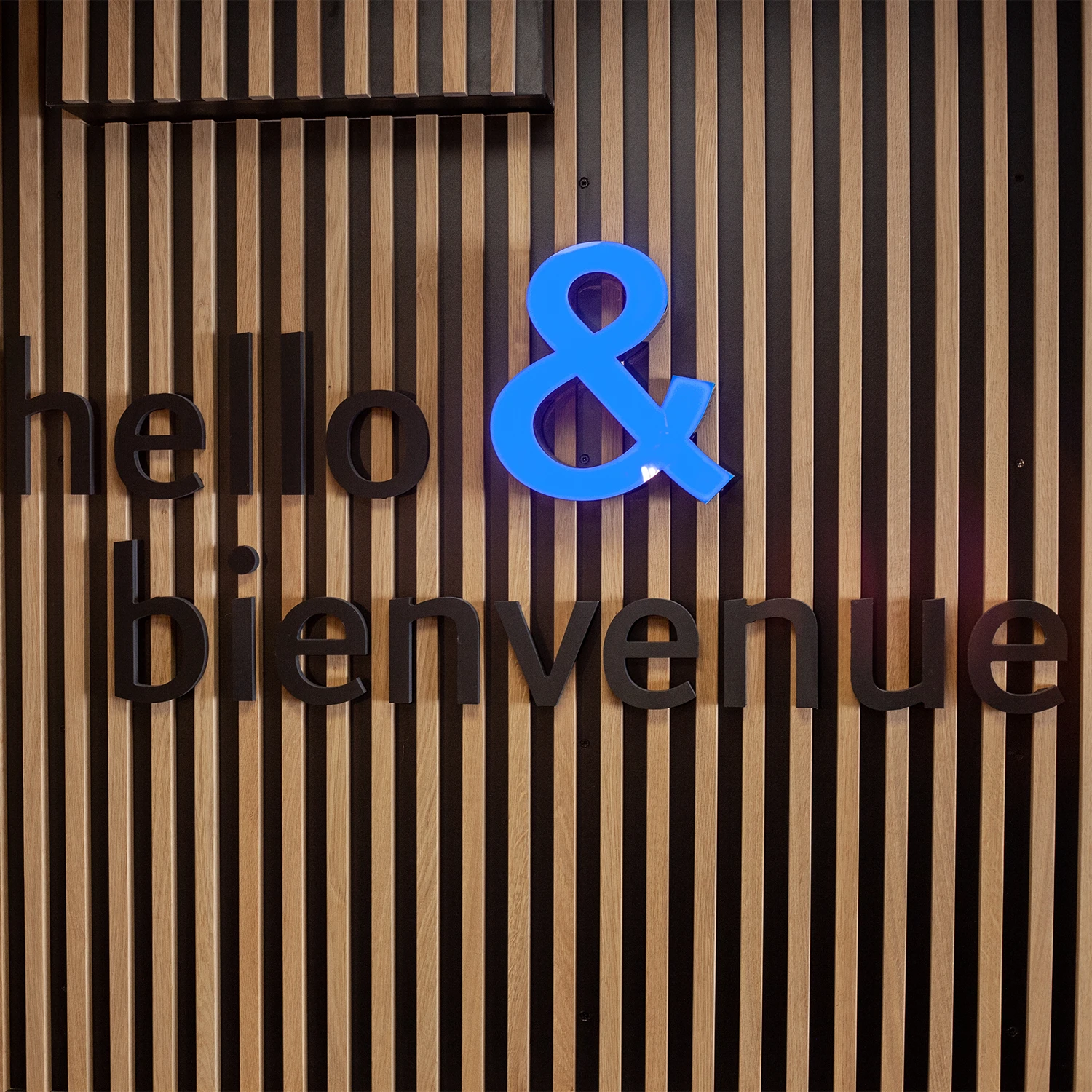 Photo agence - hello et bienvenue